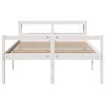 vidaXL Lit pour personne âgée avec tête de lit sans matelas 120x190 cm