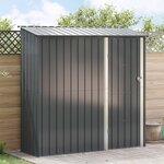 vidaXL Cabanons de jardin Anthracite 203 5 x 73 x 200 cm Métал