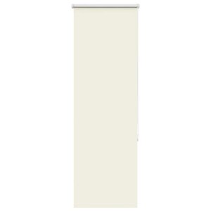 vidaXL Store enrouleur occultant blanc cassé 45x175cm largeur du tissu