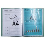 Protège-documents En Pp Recyclé Semi-rigide Ellipse 40 Vues - A4 - Couleurs Assorties - Exacompta