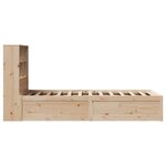 vidaXL Cadre de lit sans matelas 100x200 cm bois massif de pin