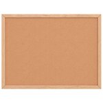 vidaXL Tableau en liège avec cadre bois de pin massif 40x30 cm