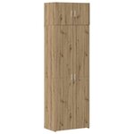 Cabinet de rangement vidaXL Chêne artisanal 70x42 5x225 cm Bois d'ingénierie