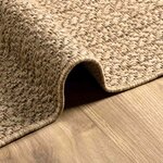 vidaXL Tapis ZIZUR Marron 170 x 120 cm Polypropylène