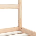 vidaXL Cadre de lit pour enfants 80x200 cm bois de pin massif