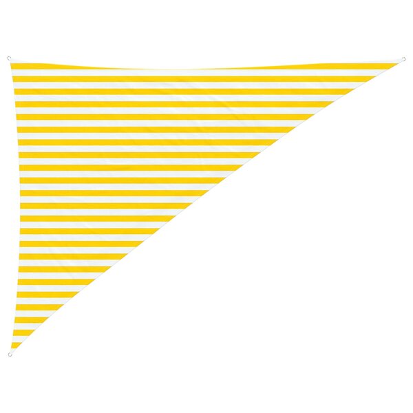 vidaXL Voile d'ombre 3 x 4 x 5 m 100   polyester Oxford Triangulaire