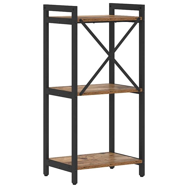 vidaXL Bibliothèque Bois ancien 40 x 30 x 83 cm Bois d'ingénierie