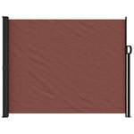 vidaXL Auvent latéral rétractable marron 160x300 cm
