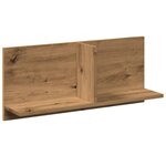 vidaXL Armoire murale 70x16 5x30 cm chêne artisanal bois d'ingénierie