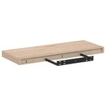 vidaXL Étagères flottantes 4 Pièces 60x23 5x4 cm bois d'ingénierie