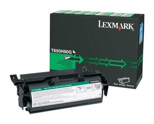 Cartouche de toner Originale T650H80G 25000 pages Noir LEXMARK