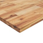 vidaXL Établi 140x60x83 cm bois massif d'acacia rectangulaire