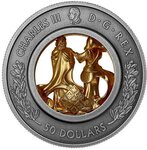 Pièce de monnaie en Argent 50 Dollars g 144.2 Millésime 2025 ALLEGORIES OF JUSTICE AND TRUTH