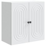 vidaXL Armoire Murale Blanc 59 x 31 x 60 cm Bois d'ingénierie