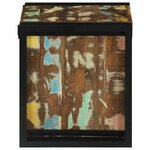 vidaXL Étagère à vin 34.5 x 35 x 39 cm Bois massif de récupération