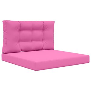 vidaXL Coussin de canapé d'extérieur Polyester Rose 80 x 80 cm