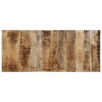 vidaXL Tête de lit 120 cm bois de manguier brut massif