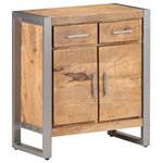 vidaXL Buffet 60x35x72 cm Bois de manguier brut