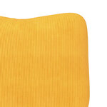 vidaXL Fauteuil relaxant Jaune clair 63 x 67 x 94 cm tissu