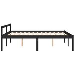 vidaXL Lit pour personne âgée sans matelas 150x200 cm bois pin massif
