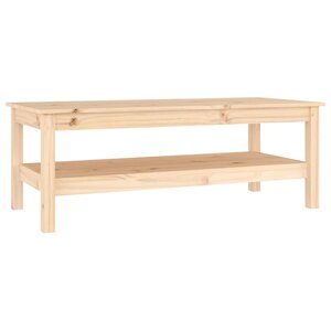 vidaXL Table basse 110x50x40 cm Bois massif de pin