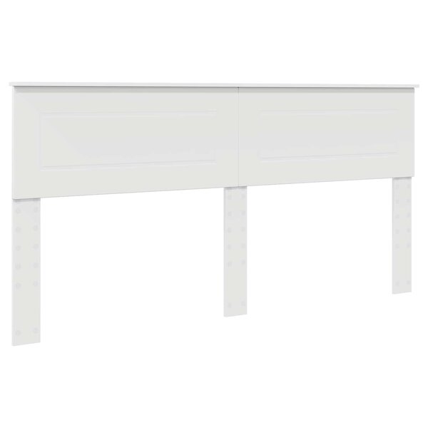 vidaXL Tête de lit Blanc 180 cm Bois d'ingénierie