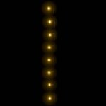 vidaXL Guirlande lumineuse d'arbre de Noël avec 150 LED 150 cm