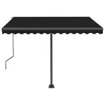 vidaXL Auvent automatique sur pied 350x250 cm Anthracite