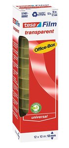 ruban adhésif, transparent, 12 mm x 66 m TESA