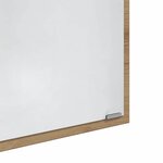 vidaXL Miroir Chêne artisanal 90 x 8 5 x 37 cm Bois d'ingénierie