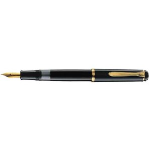 Stylo plume M 200 noir taille de la plume: F PELIKAN