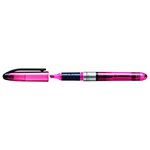 Surligneur navigator de poche pointe biseautée rose x 10 stabilo