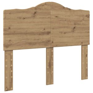 vidaXL Tête de lit Chêne artisanal 120 cm Bois d'ingénierie