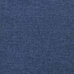 vidaXL Panneaux muraux 12 Pièces Bleu 30x15 cm Tissu 0 54 m²