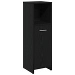 vidaXL Ensemble de meubles de salle de bain 4 Pièces Chêne noir