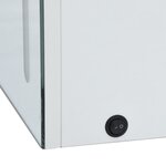 vidaXL Armoire de salle de bain à miroir LED 80x12 2x68 cm