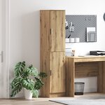 vidaXL Buffet Chêne artisanal Bois dérivé Standard Buffet