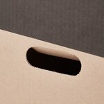 Pack and Move - Lot 20 cartons déménagement stockage S - 36 x 28x 18 cm - Poignées renforcées - 1 adhésif offert