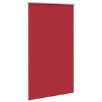 vidaXL Store enrouleur occultant rouge largeur du tissu 126 6 cm