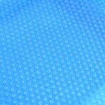 vidaXL Film solaire de piscine ronde PE 250 cm Bleu