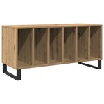 Armoire enregistreuse vidaXL Chêne Artisan 100x38x48 cm Bois d'ingénierie
