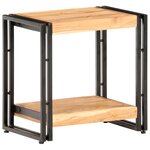 vidaXL Table d'appoint 40x30x40 cm Bois d'acacia massif
