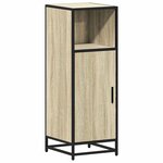 vidaXL Meuble de salle de bain Chêne Sonoma 35x37 5x100 cm Bois d'ingénierie