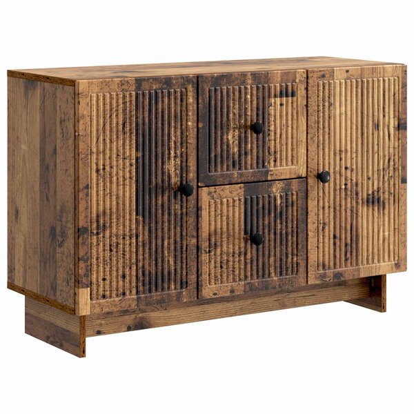vidaXL Buffet Bois ancien 89 x 34 5 x 60 cm Bois d'ingénierie