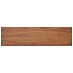 vidaXL Meuble TV 110x30x50 cm Bois de teck massif