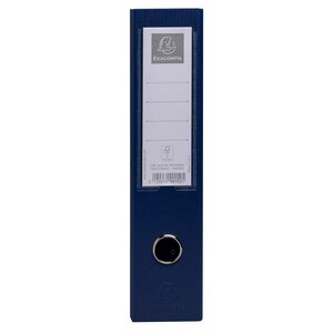 Porte-revues Pp - Dos 70mm - Livrés À Plat - 23x31cm - Bleu Foncé - Exacompta