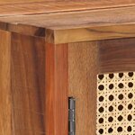 vidaXL Buffet 118x30x76 cm Bois de récupération massif