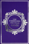 Carte Meilleurs Vœux Bonne Année + Enveloppe 12x17cm