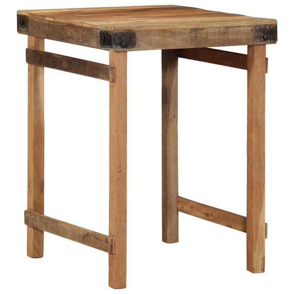 vidaXL Table de salle à manger Marron 60 x 55 x 76 cm