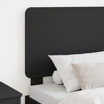 vidaXL Tête de lit Chêne noir 100 cm Bois d'ingénierie